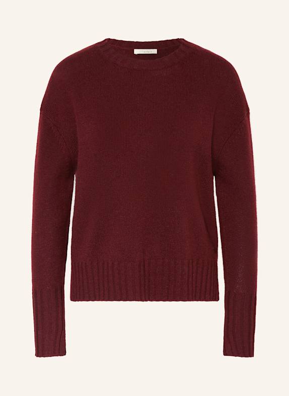 lilienfels Cashmere-Pullover DUNKELROT