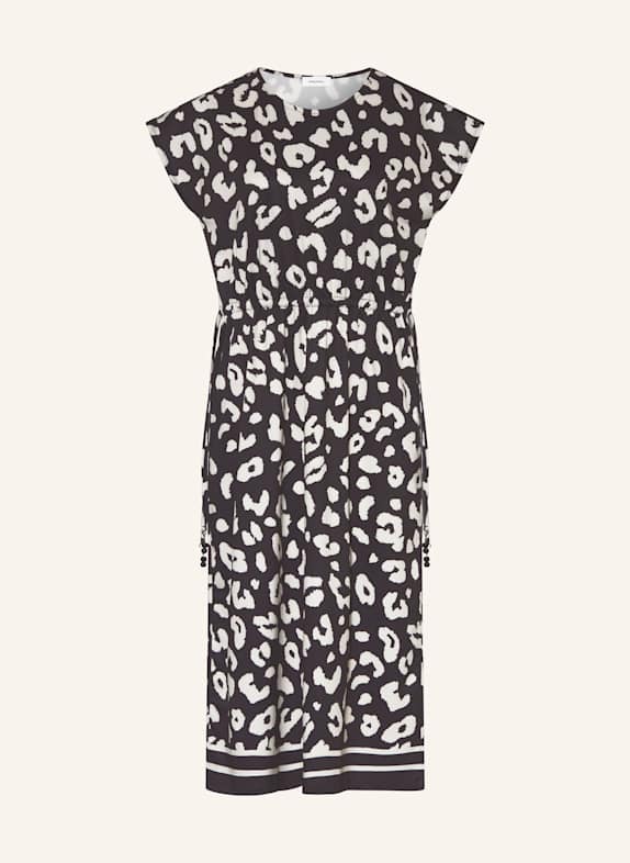 darling harbour Jerseykleid SCHWARZ/ ECRU