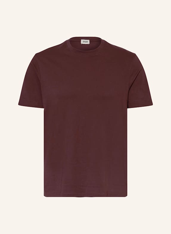 DRYKORN T-Shirt RAPHAEL DUNKELROT