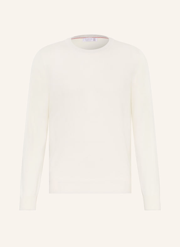 BRUNELLO CUCINELLI Cashmere sweater ECRU