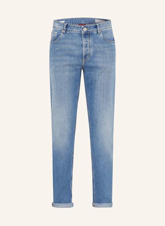 BRUNELLO CUCINELLI Jeans traditional fit C1470 DENIM CHIARO OLD
