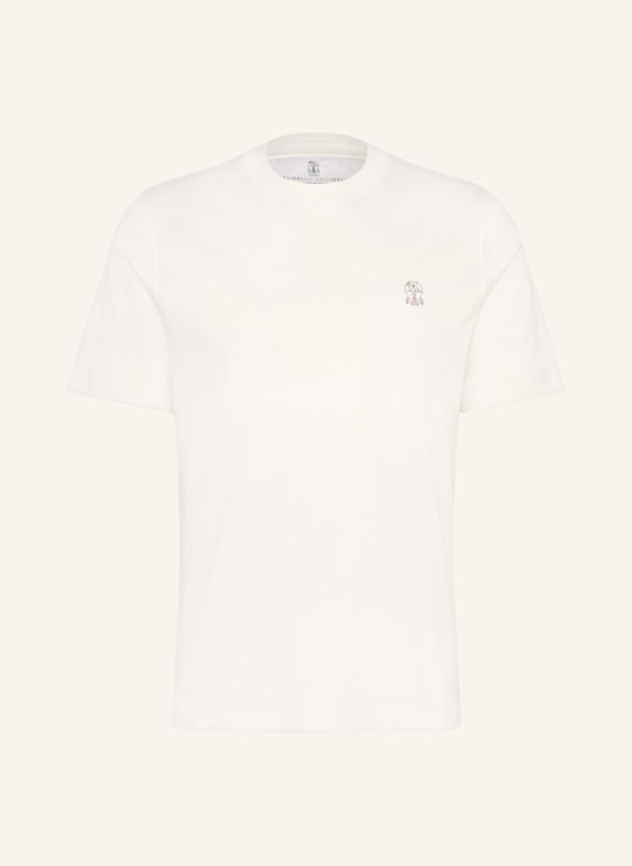 BRUNELLO CUCINELLI T-shirt ECRU