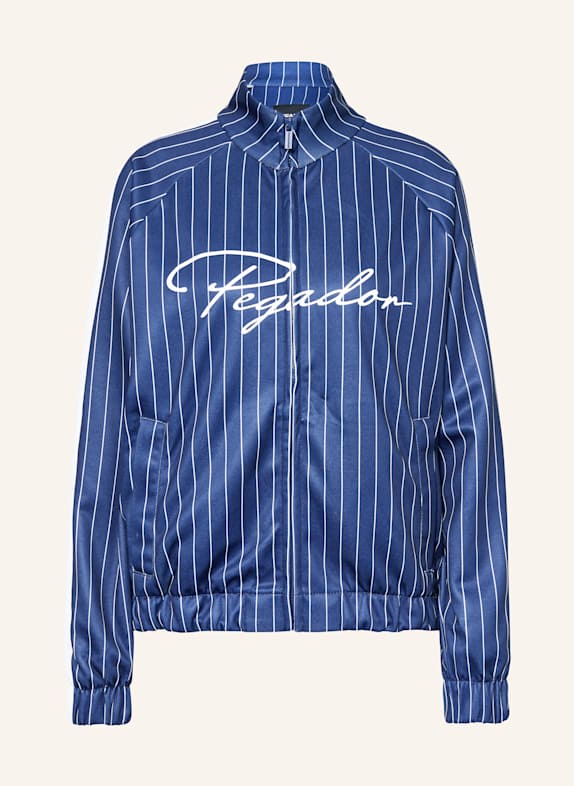 PEGADOR Blouson DUNKELBLAU/ WEISS