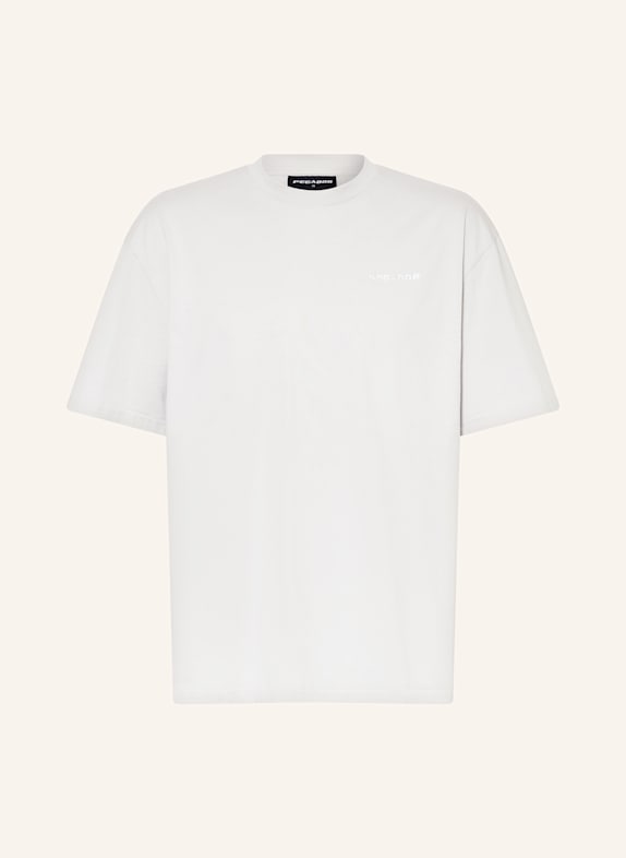 PEGADOR Oversized shirt LIGHT GRAY