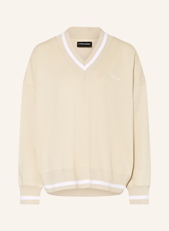 PEGADOR Oversized-Sweatshirt STINA BEIGE