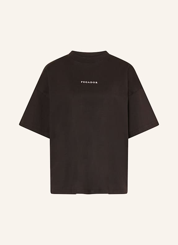 PEGADOR Oversized-Shirt TAPO SCHWARZ