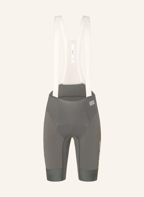 MAAP Radhose ECLIPSE PRO BIB 2.0 mit Trägern und gepolstertem Einsatz GRAU