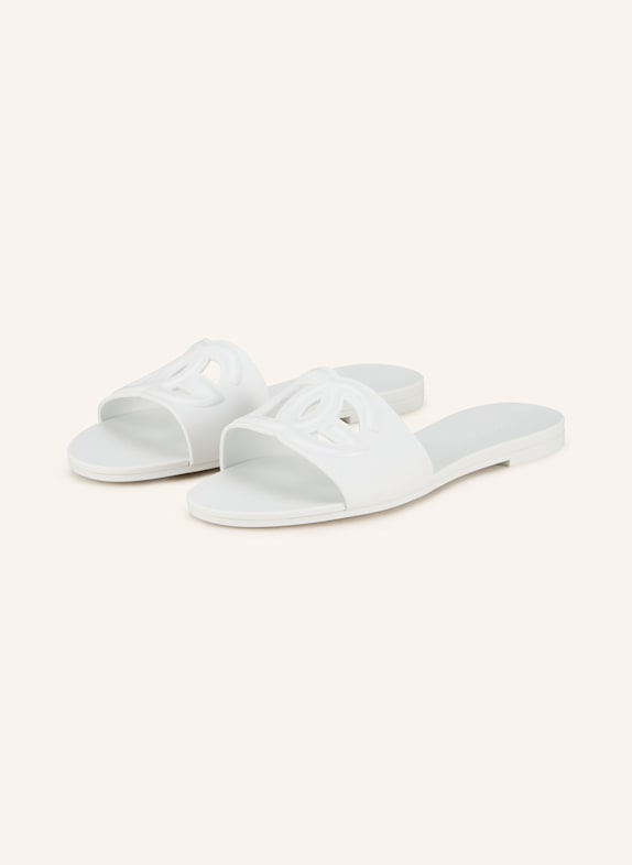 DOLCE & GABBANA Slides WHITE