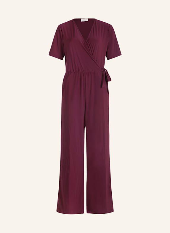 CARTOON Jumpsuit in Wickeloptik DUNKELROT