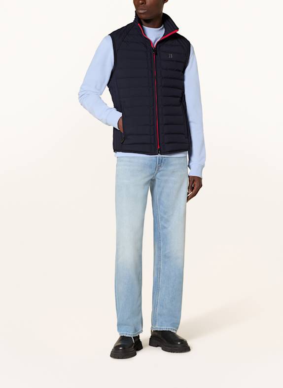 WELLENSTEYN Steppweste MOL MEN mit DUPONT™ SORONA®-Isolierung DUNKELBLAU