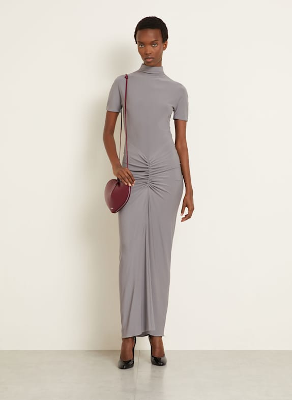 ALAÏA Schoudertas LE COEUR DONKERROOD