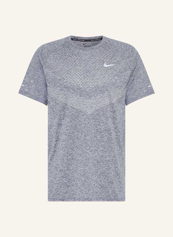 Nike Koszulka do biegania STRIDE GRANATOWY