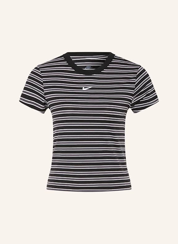 Nike T-shirt CZARNY/ KHAKI