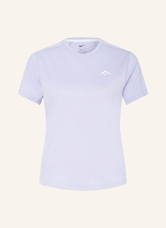Nike Koszulka do biegania TRAIL DRI-FIT JASNOFIOLETOWY