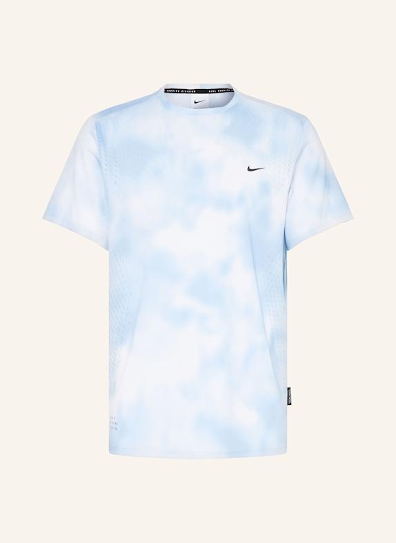 Nike Laufshirt RUNNING DIVISION BREATHE DRI-FIT ADV WEISS / HELLBLAU