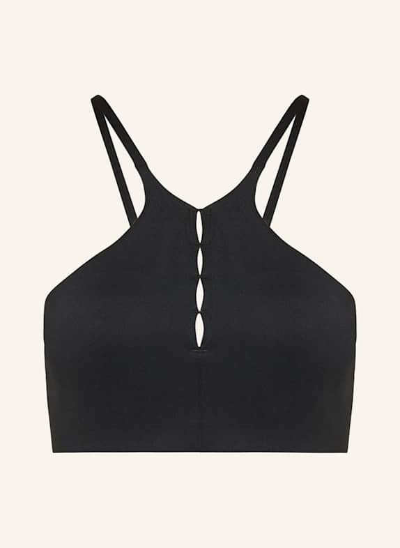 Nike Sport-BH ONE KEYHOLE SCHWARZ
