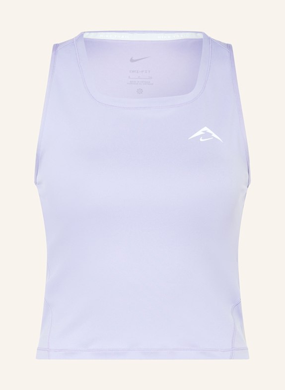 Nike Lauftop TRAIL DRI-FIT HELLLILA