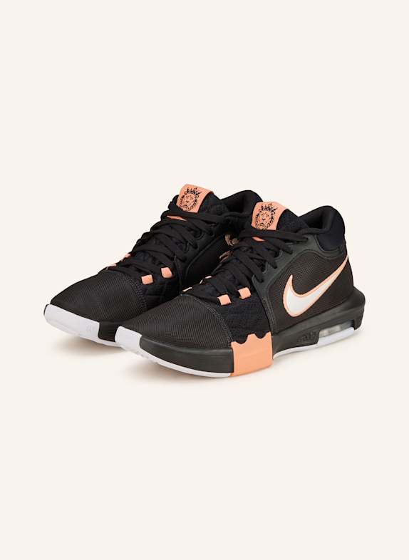 Nike Basketball shoes LEBRON WITNESS VIII BLACK/ SALMON