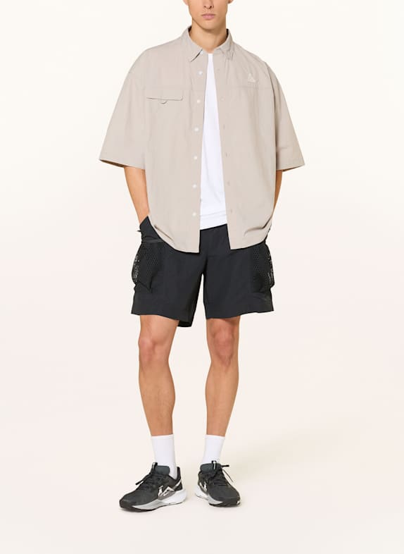 Nike Cămașă outdoor ACG „OORB WEAVER” GRI DESCHIS