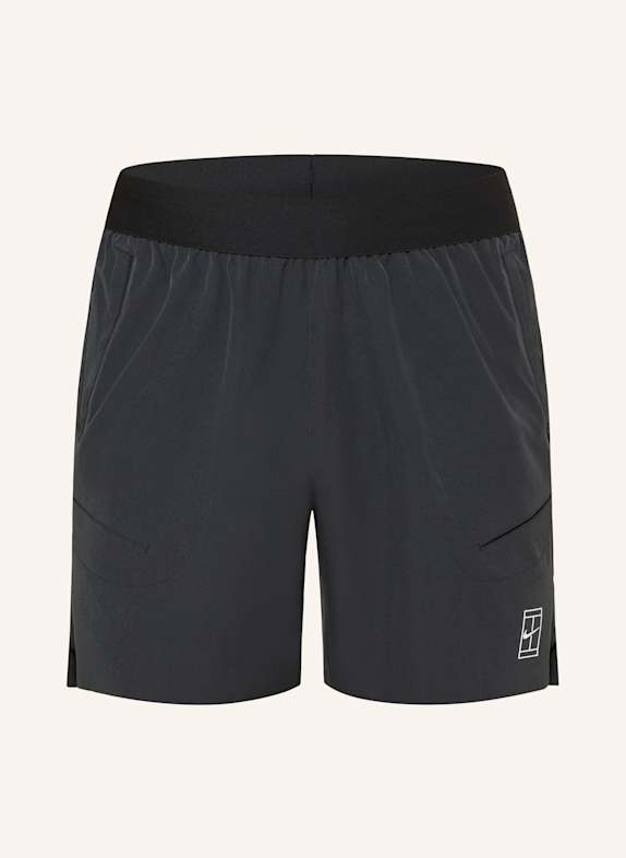 Nike Szorty tenisowe COURT ADVANTAGE CZARNY