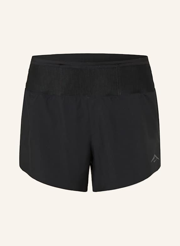 Nike Szorty do biegania 2 w 1 TRAIL CZARNY