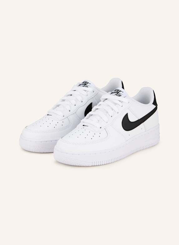 Nike Sneaker AIR FORCE 1 WEISS/ SCHWARZ