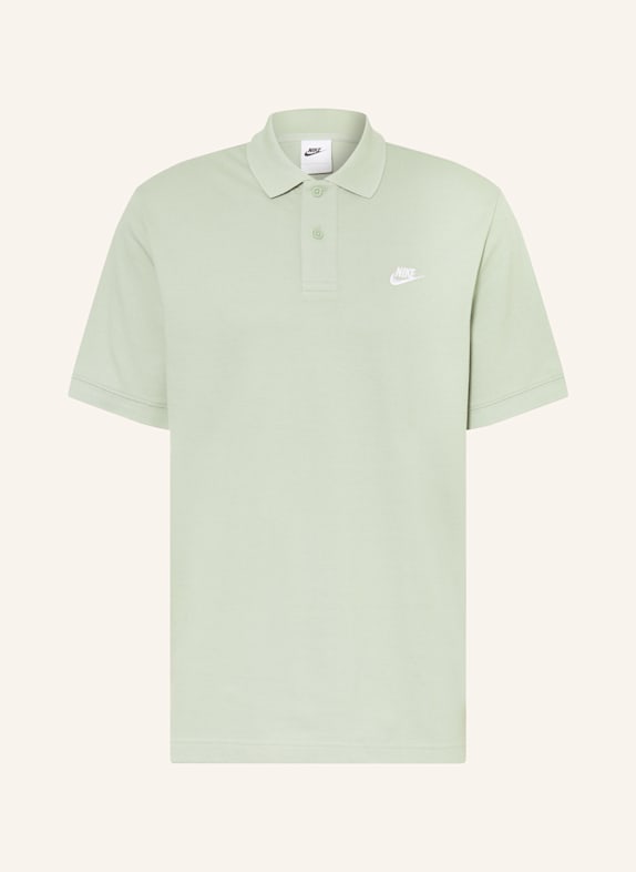 Nike Piqué polo shirt CLUB LIGHT GREEN