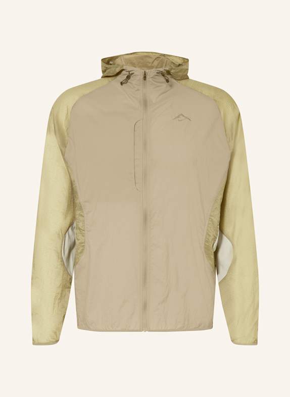 Nike Laufjacke TRAIL AIREEZ OLIV