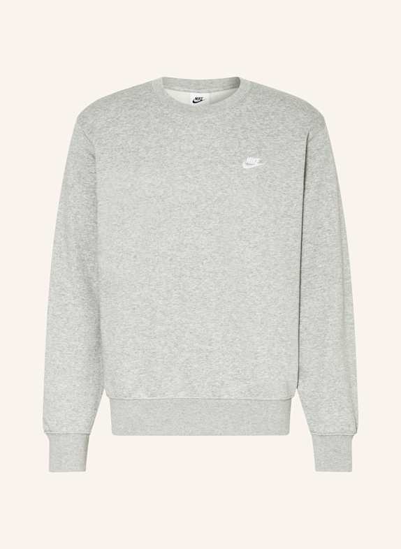 Nike Bluza nierozpinana CLUB SZARY