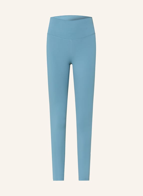 Nike Legginsy ONE SZARONIEBIESKI