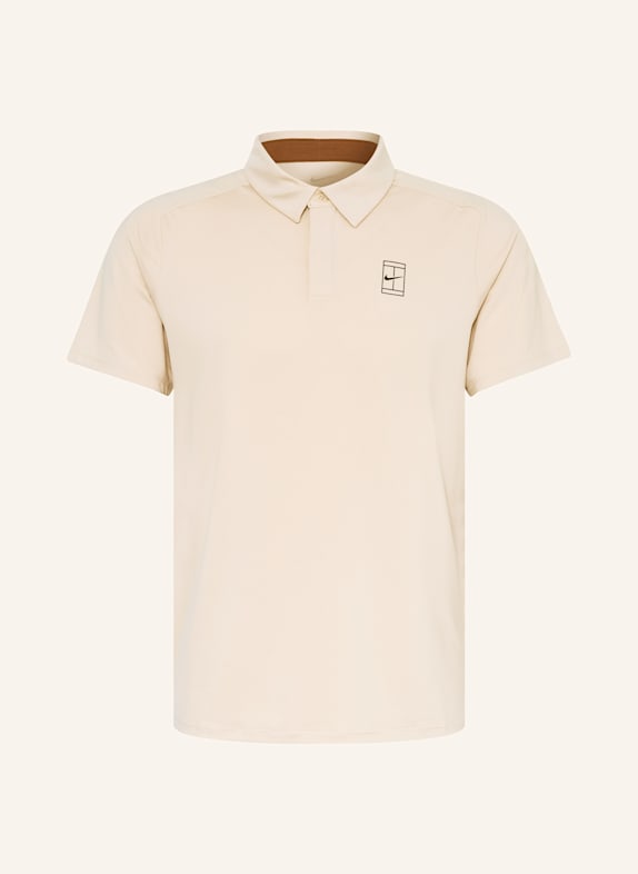 Nike Funktions-Poloshirt NIKECOURT ADVANTAGE BEIGE