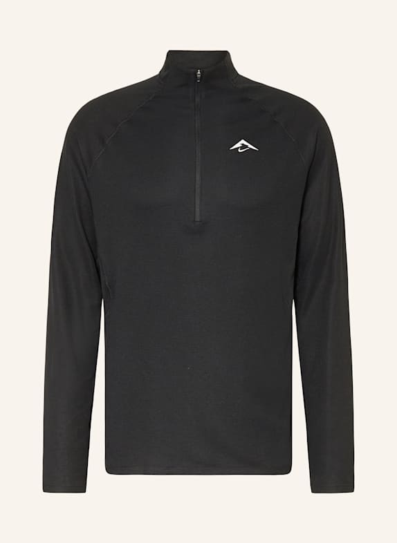 Nike Koszulka do biegania z piki TRAIL CZARNY