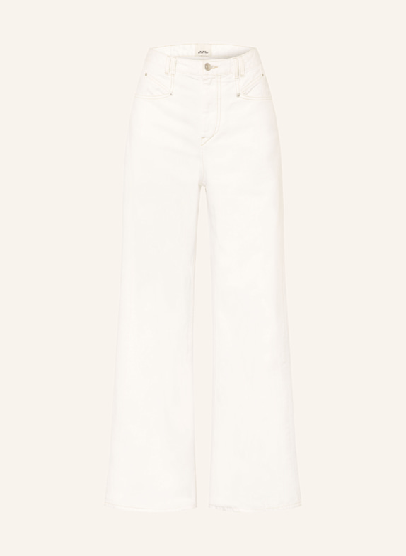 ISABEL MARANT Straight jeans LEMONY-GB 20WH white