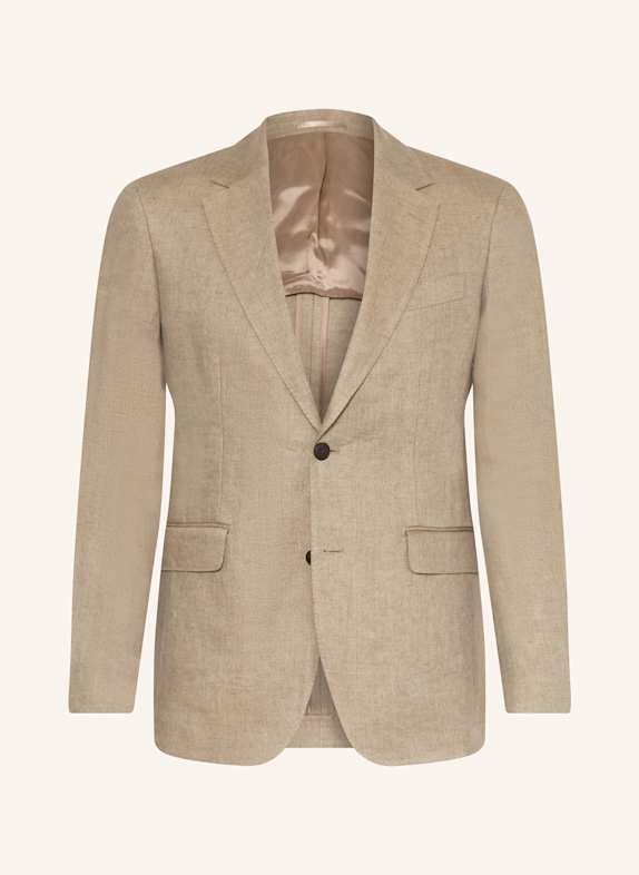 HACKETT LONDON Blazer LINEN DELAVE HOPSACK BEIGE