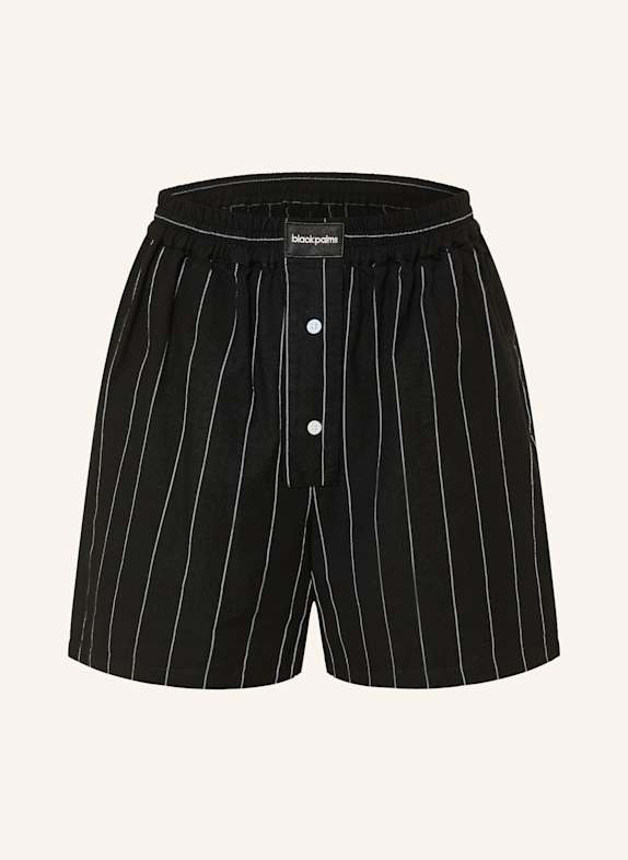 black palms Shorts BRINO BLACK/ WHITE