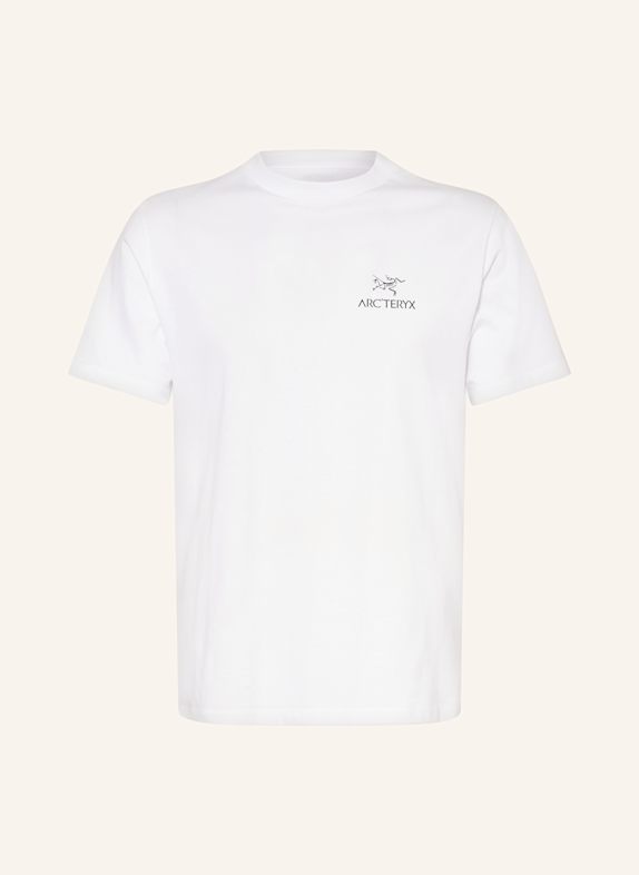 ARC'TERYX T-Shirt KRAGG WEISS / SCHWARZ