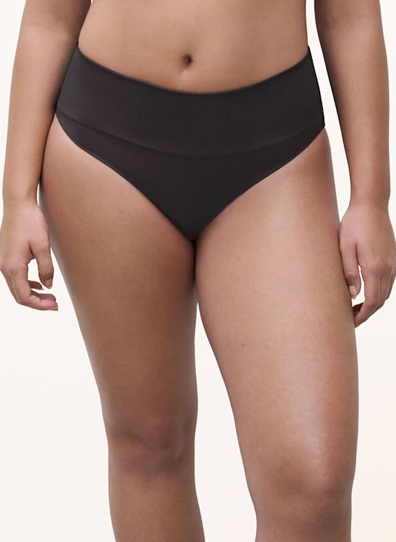 CHANTELLE Bikinibroekje met hoge taille ICON ZWART