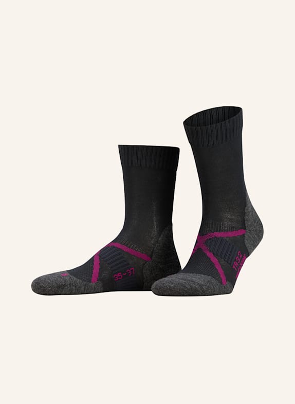 P.A.C. Trekking-Socken PAC TR 3.2 190-L3469 Anthracite Berry