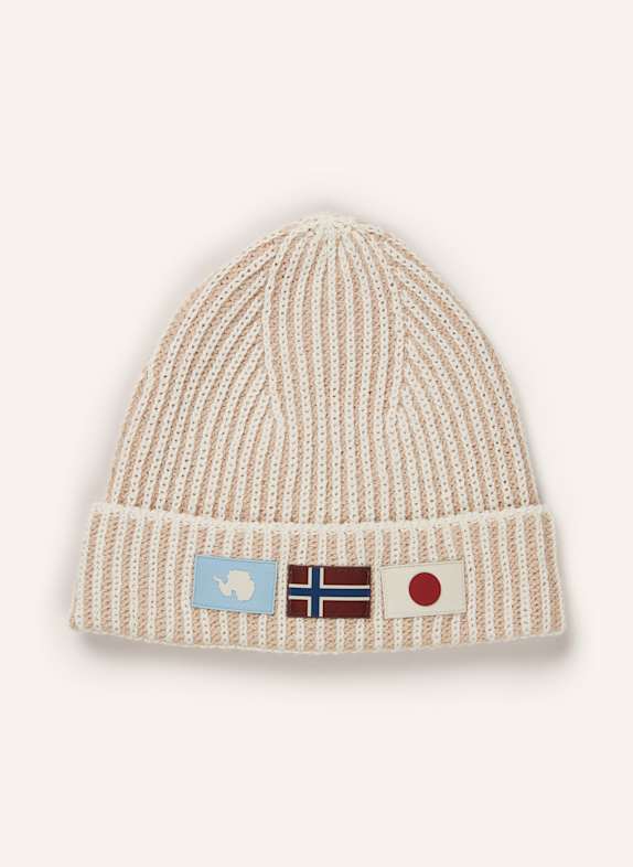NAPAPIJRI Beanie SHAM ECRU/ LIGHT BROWN