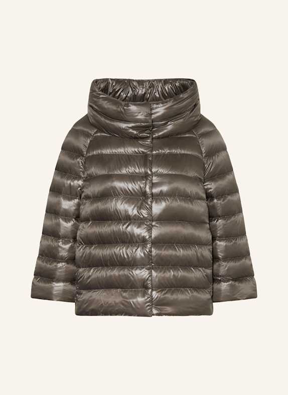 HERNO Daunenjacke SOFIA mit 3/4-Arm TAUPE