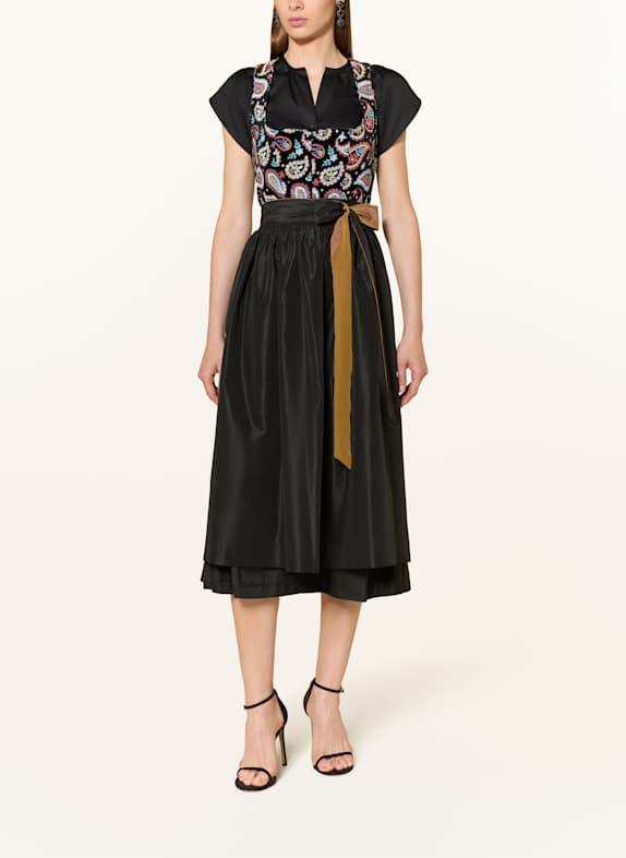 Johann & Johanna Dirndlblouse ZWART