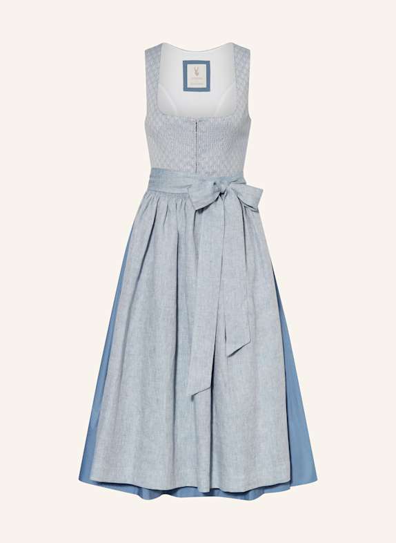 Johann & Johanna Dirndl BLUE GRAY/ WHITE