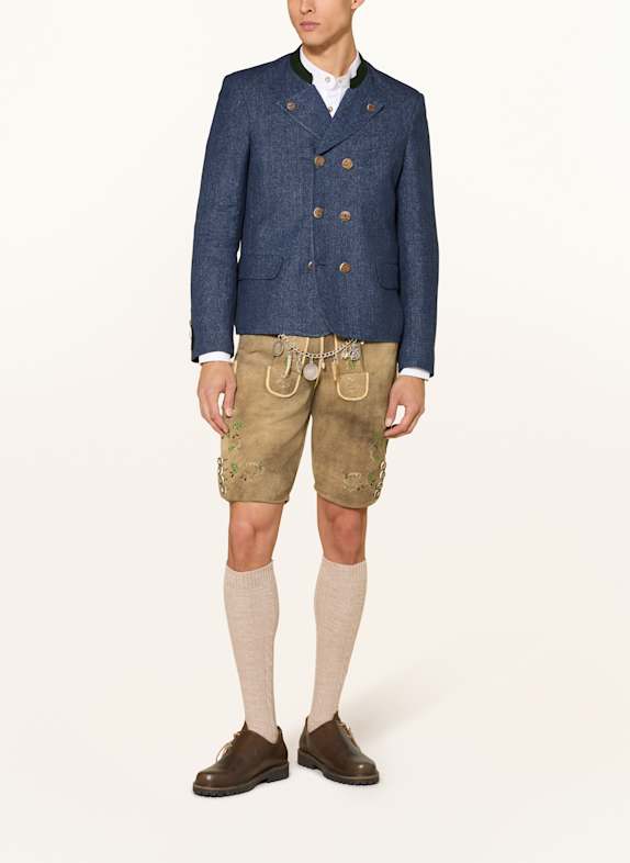 Grasegger Linnen jas WAMBERG BLAUW