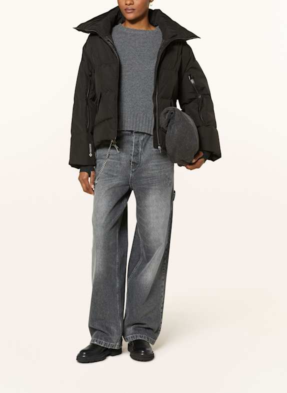WOOLRICH Péřová bunda GTX ČERNÁ