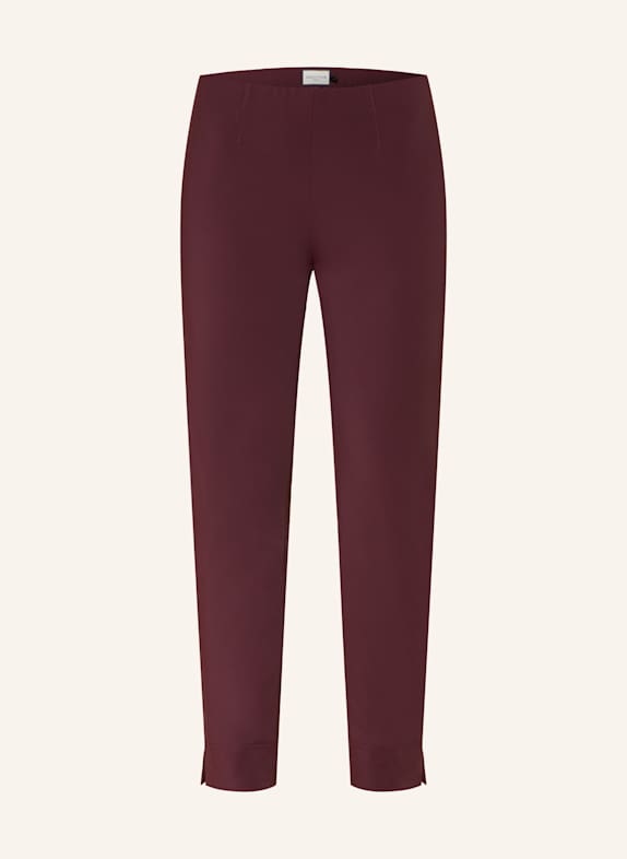 SEDUCTIVE 7/8 trousers SABRINA DARK RED