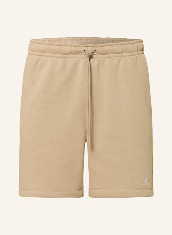 JORDAN Sweat shorts BEIGE