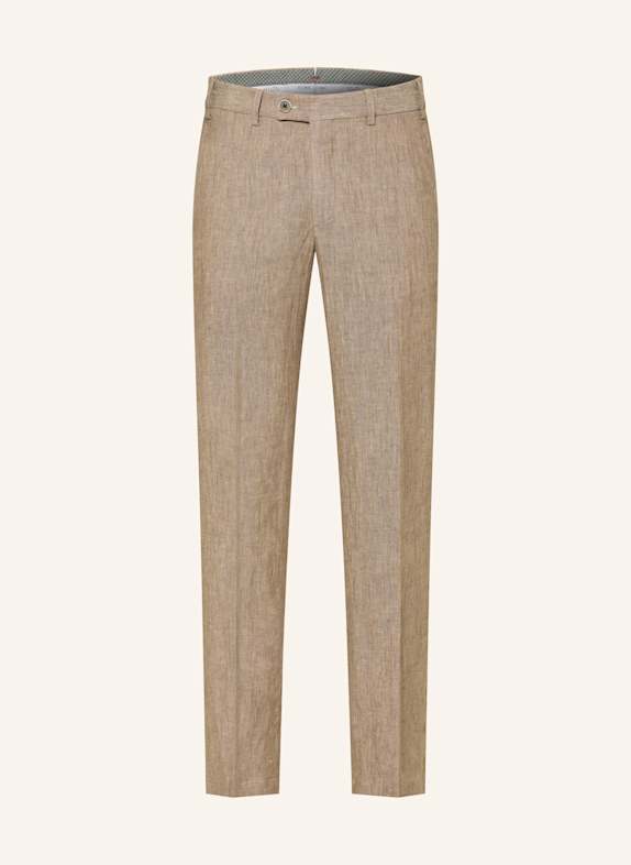 HILTL Chino Extra Slim Fit HELLBRAUN
