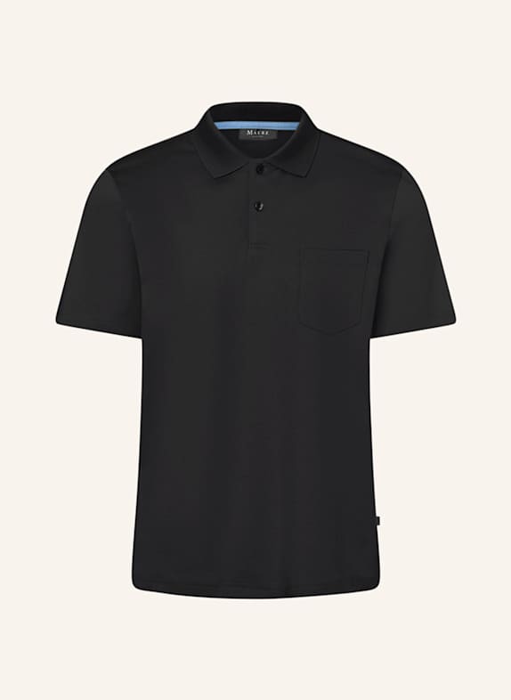 MAERZ MUENCHEN Jersey-Poloshirt SCHWARZ