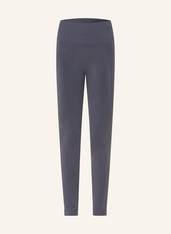 icebreaker Funktionswäsche-Hose MER 260 ZONEKNIT SEAMLESS 25 mit Merinowolle DUNKELGRAU