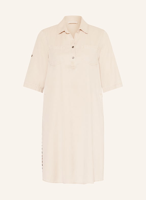 CATNOIR Hemdblusenkleid BEIGE